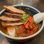 蓬来軒 - チャーシュー麺1100円