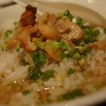 炭火焼ジンギスカン ポッケ - 鶏皮茶漬け