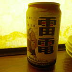 Kurano Mukou - 信濃の地ビール「ビエール・ド・雷電」缶のまま出てきたのは驚いたが、デザインを見せたかったか