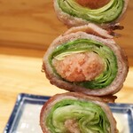 焼き鳥 ばかちん - れたすぅ明太まきまき