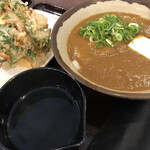 香川 一福 - カレーうどんとかき揚げ