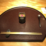 馳走 啐啄一十  - 真鯛(愛媛県来島海峡産)の白子豆腐、羅臼昆布出汁のジュレ掛け