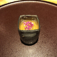 馳走 啐啄一十  - 真鯛の白子はたまたまその前日にも頂きましたが…やはりこちらのお料理が一枚も2枚も上！白子豆腐にする事で白子がより滑らかに…(^^)そして羅臼のジュレ！馳走啐啄一十さんに帰ってきた事をじわっと実感！