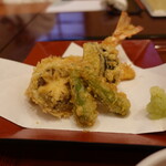 八千代 - 蕎麦屋の天ぷら