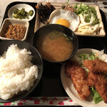 ヒロミ - 朝定食のカツ500円！