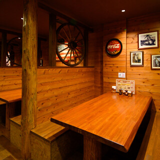 The Western-style space with an authentic atmosphere is suitable for a wide range of occasions◎