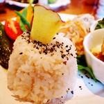 アンソレイユ - ごはんと野菜プレートランチ（１２年９月）