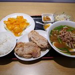 福味軒 - エビマヨ定食980円