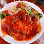 洋食の朝日 - ポークチャップ