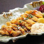 個室料理屋 おがた - 有田鶏南蛮揚げ