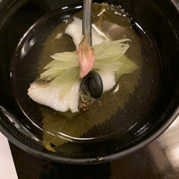 太田なわのれん - お吸い物