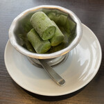 凱旋門 - デザートの抹茶アイス