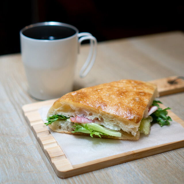 Dad's bread n' coffee