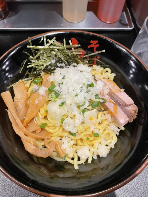 油そば 東京油組総本店 上野組 京成上野 油そば 食べログ