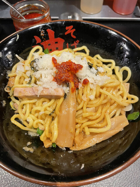 油そば 東京油組総本店 上野組 京成上野 油そば 食べログ