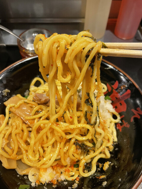 油そば 東京油組総本店 上野組 京成上野 油そば 食べログ
