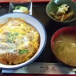 一休庵 - カツ丼800円（税込）