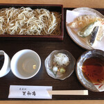 Soba Dokoro Tennaan - 天せいろ大盛り 1,705円