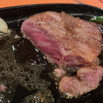 びふてき洋食存じやす - ロースの切り口