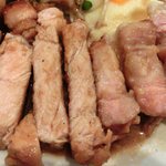 レストラン・サカキ - もち豚のポークジンジャー 1100円 の断面