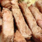 レストラン・サカキ - もち豚のポークジンジャー 1100円 の断面