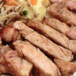 レストラン・サカキ - もち豚のポークジンジャー 1100円 の断面