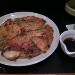 たしや - 特製チヂミ（480円）は、すりおろしたジャガイモで意外とボリュームあり。