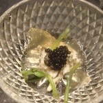 レオーネ - 渡り蟹のソテーとキャビア