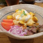 ぼちぼち - ご飯セットのぼちぼち風ポテトサラダ