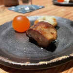 とり茶太郎 -  燻製盛り合わせ、ホロホロ鳥白肝、比内地鶏金柑、チーズ