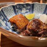 とり茶太郎 - 名古屋コーチン腿雌の10ヶ月熟成