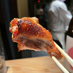 とり茶太郎 - ホロホロ鳥手羽元燻製