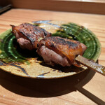 とり茶太郎 - 確かホロホロ鳥腿燻製