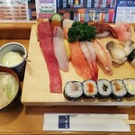 大船鮨 - ランチ にぎりセットB