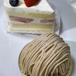 ガトー・デュラ・メール・スリアン - ショートケーキ&モンブラン