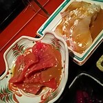 傳 - 鮪と真鯛お茶漬け膳