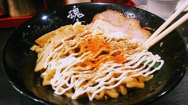 魂の一品 県庁通り 油そば 食べログ 魂の一品 県庁通り 油そば 食べログ