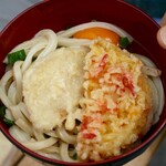 須崎食料品店 - +たけのこ小+かきあげ1/2