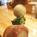 焼き鳥 ばかちん - えのき～