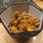 焼き鳥 ばかちん - かぼちゃそぼろ♪