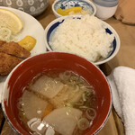 ふく屋 - R3.4　ご飯と汁