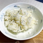 まめ吉 - 2杯目のしらすご飯