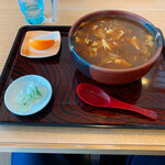 宝盛庵 - カレー南ばん蕎麦 ¥790