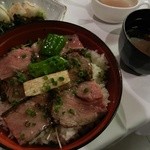 ハイアットリージェンシー箱根リゾート＆スパ - 富士箱根牛ステーキ丼 \3500-