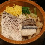 郷土料理 五志喜 本店 - 松山（北条）鯛めしのアップ