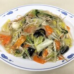 餃子の王将 - 揚そば