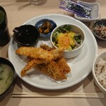 神楽坂 横内 - アジ・サヨリフライ¥1200-