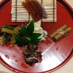 本格板前居酒屋 お魚総本家 - 季節の漬物盛合せ(五種)・６００円