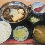 Mekikinoginji - 肉豆腐定食¥700-