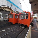 ことり - 2021年2月　伊予鉄道　松山市内線　モハ50形（78,66号車）　松山市駅電停にて